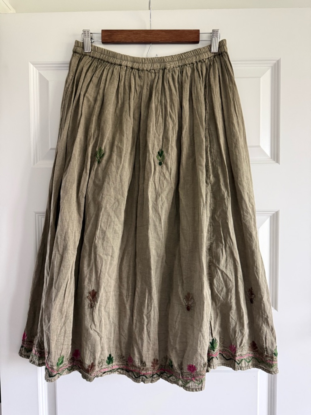 Young Threads Boho Embroidered Skirt NWT - Picture 2 of 12